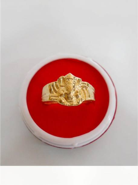 Panchaloha Five Metal Lord Ganesha Alloy Ring