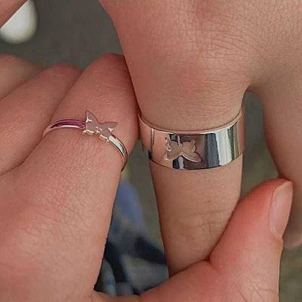 omaya jewels Stainless Steel Ring Set