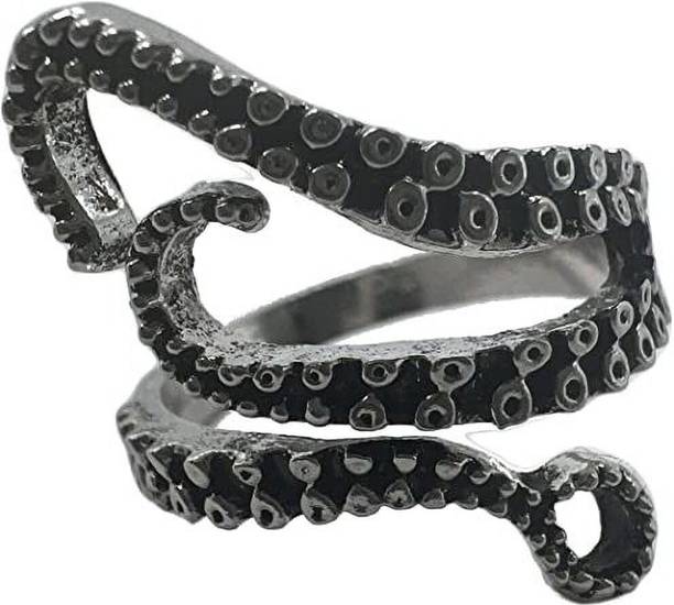 Adjustable Vintage, American Style - Funky, Punk Gothic Rings Metal Ring