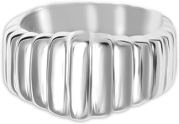 BHAGYANSH RING Sterling Silver Sterling Silver Plated Ring