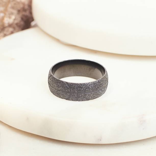 Salty Alpha Ottoman Finger Ring for Men & Boys | Stylish & Minimal | Aesthetic Jewellery Stainless Steel Ring