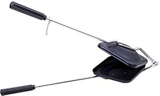 RBGIIT Aluminium Non Stick Sandwich Toaster for Bread Toast on Gas Stove Only Toast Sandwich Maker