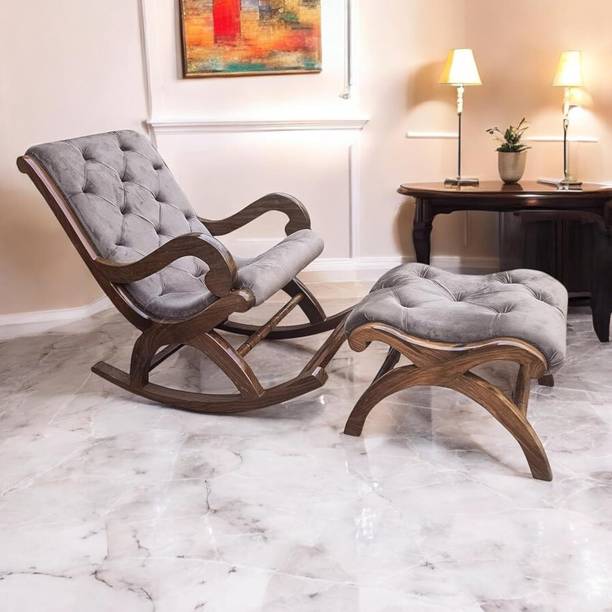 Designer Library Solid Wood 1 Seater Rocking Chairs