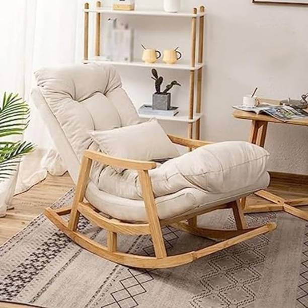 Designer Library Solid Wood 1 Seater Rocking Chairs