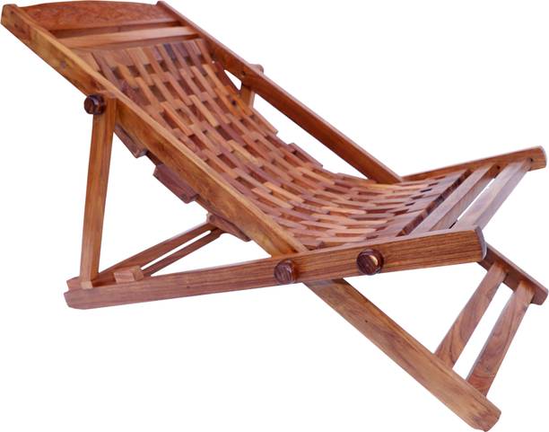 Artesia Folding Sheesham Wood Relaxing Rest Chair Solid Wood 1 Seater Rocking Chairs
