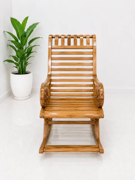 ZFHZ Rocking Chair Solid Wood 1 Seater Rocking Chairs