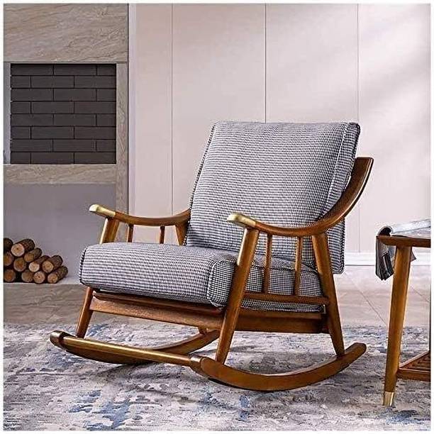 Designer Library Solid Wood 1 Seater Rocking Chairs