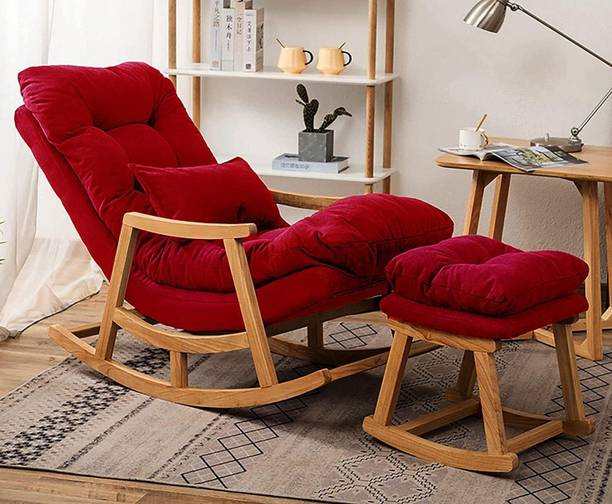 Designer Library Solid Wood 1 Seater Rocking Chairs