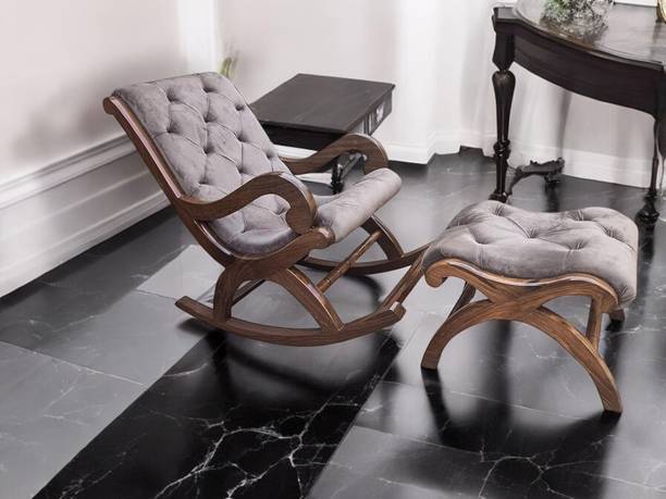 Deigner Library CR_026 Solid Wood 1 Seater Rocking Chairs