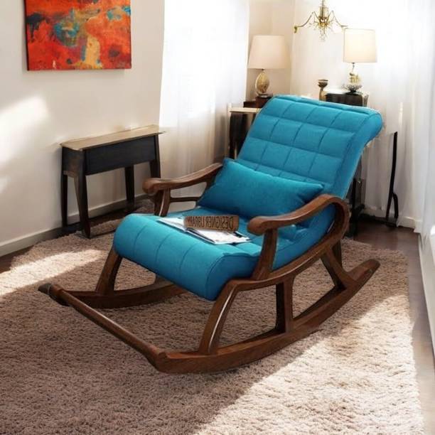 Designer Library Solid Wood 1 Seater Rocking Chairs