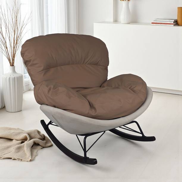 The Attic The Attic Rocksy Lounge chair Fabric 1 Seater Rocking Chairs