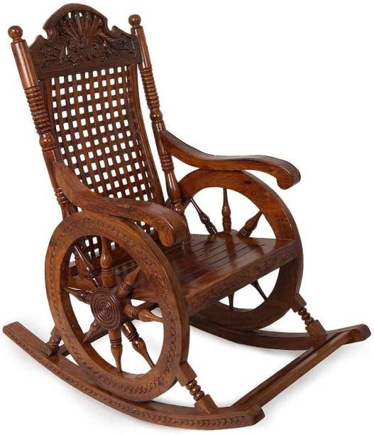 Living Concept Handicrafts Solid Wood 1 Seater Rocking Chairs