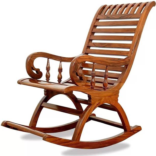 crafthub Solid Wood 1 Seater Rocking Chairs