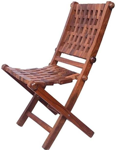 The Shilp Collective • Handcrafted Maple Wood Folding Chair | Indoor & Outdoor Portable Seating Solid Wood 1 Seater Rocking Chairs