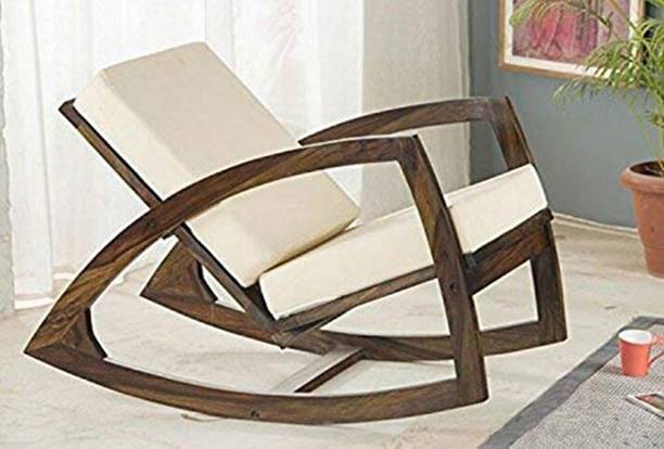Allie Wood Rosewood ( Sheesham ) Solid Wood 1 Seater Rocking Chairs
