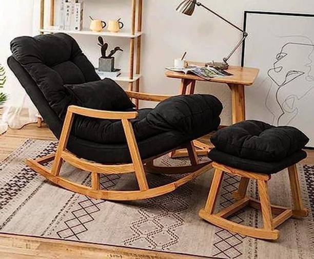 Designer Library Solid Wood 1 Seater Rocking Chairs