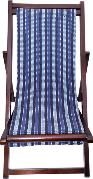 Artesia Mango Wood Brown Color Relaxing Chair/Comfort Folding Chair for Bed Room Solid Wood 1 Seater Rocking Chairs