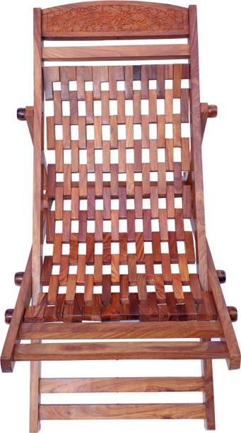 Artesia Folding Sheesham Wood Relaxing Rest Chair Solid Wood 1 Seater Rocking Chairs