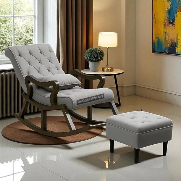 Designer Library Solid Wood 1 Seater Rocking Chairs