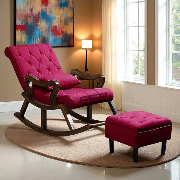 Designer Library Solid Wood 1 Seater Rocking Chairs