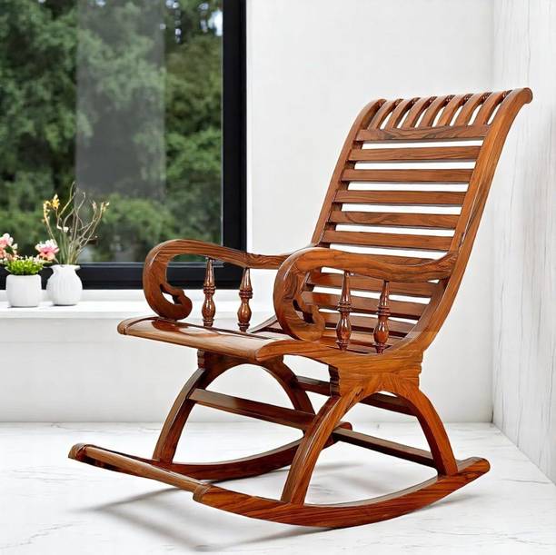 Designer Library Solid Wood 1 Seater Rocking Chairs
