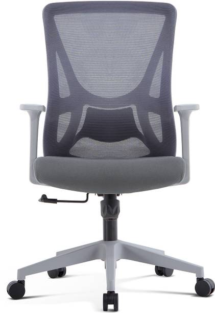 Upmarkt Multi-Functional Ergonomic Office Chair, Wear Resistant Faux Leather Half-leather 1 Seater Rocking Chairs