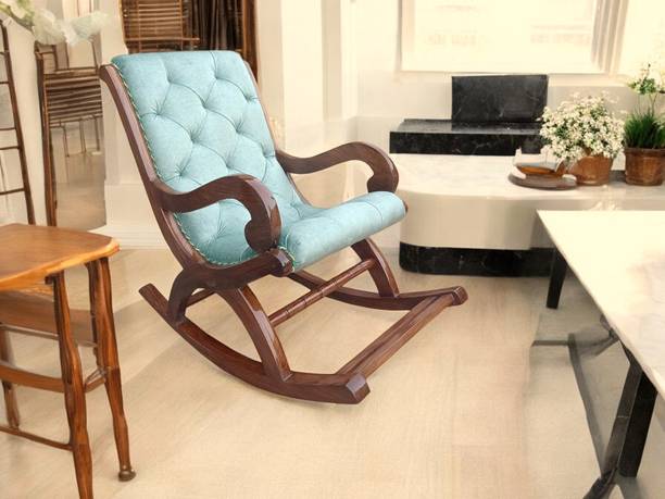 Designer Library CR_024 Solid Wood 1 Seater Rocking Chairs