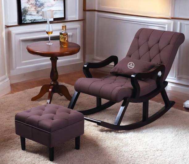 Designer Library Solid Wood 1 Seater Rocking Chairs