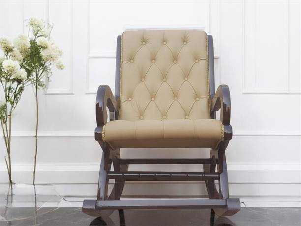 Designer Library CR_025 Solid Wood 1 Seater Rocking Chairs