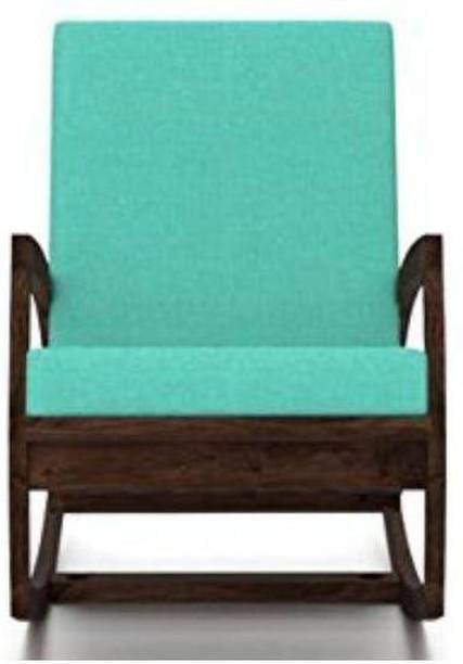 Custom Decor Solid Wood 1 Seater Rocking Chairs