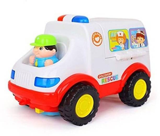 KNICKKNACK Little Learning Ambulance Activity Toy