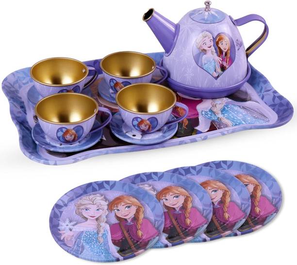 Jayaansh Traders 14 pc Stainless Steel Kitchen Tea Set For Kids…