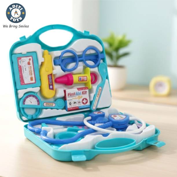 Aditi Toys Doctor Playset For Kids Boy & girl Blue