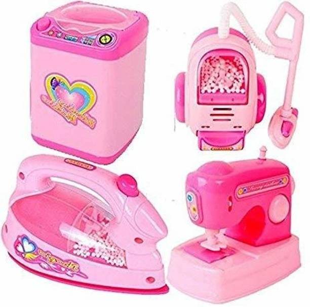 NIYAMAT Household Set for Kids, (Set of 4) Pretend Play Set