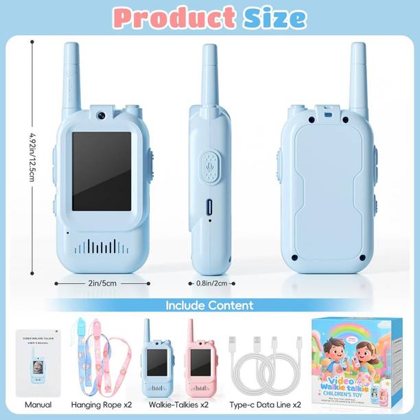 Viraan Kids Walkie Talkies Toy for Friends and Family Play