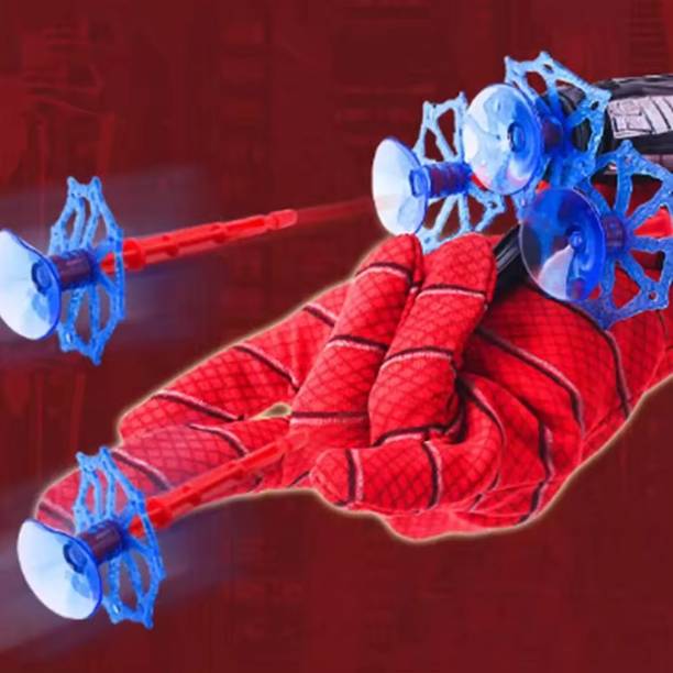 Zyamalox Spiderman Web-Slinger Glove Shoot, Stick, and Swing into Action