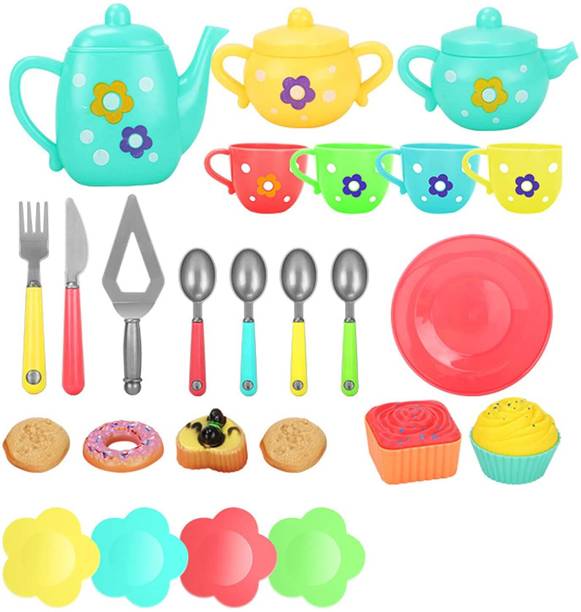 ASHOOJATEX Mini Super Pretend Play Kitchen Set for Kids Girl & Boys Set Toy for kids