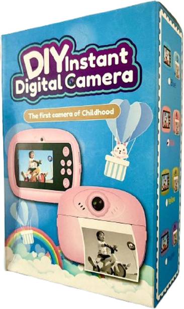 MOM & SONS ENTERPRISES DIY Instant Digital Camera For Kids With Print Feature
