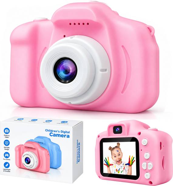 FITRIC Children's Digital Camera with HD Video Music Player, Games And Creative Effects