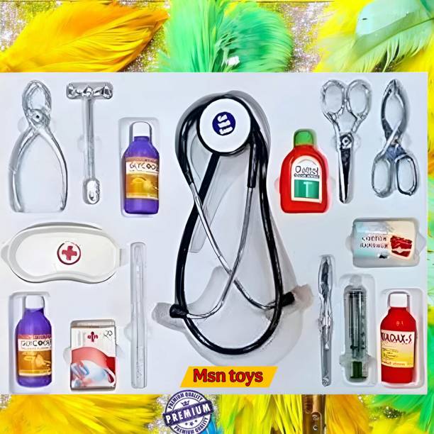 MSN S1 loving toys Doctor Kit Toys for Kids Pretend Doctor Play Set s 15