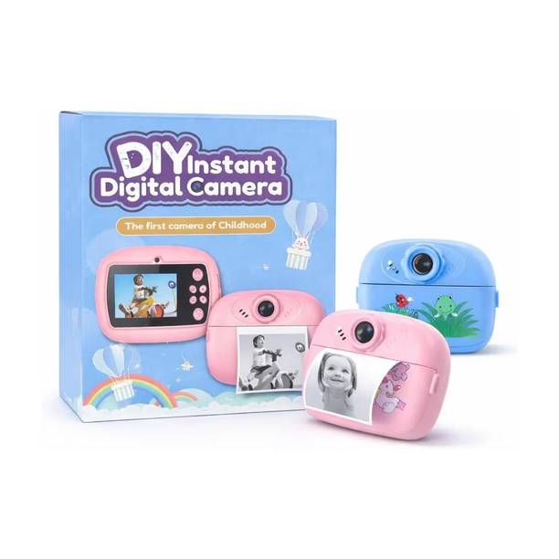 ESSBELTS Kids Instant Print Camera for Children | HD Digital Camera with Thermal Printer