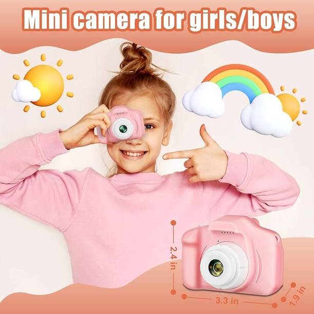 Hokti Kids Mini Camera, Birthday Gift, Girls-Boys, 8-12 Years Old video recording