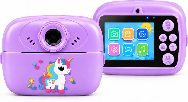 CLASSYVE Kids Instant Print Camera with Dual Lens | Video, Selfie Mode - 2.4" Screen DIY Instant Camera