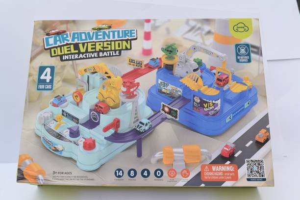 THE GIFTING LOVE Car Adventure Toys Interactive Playset For Children
