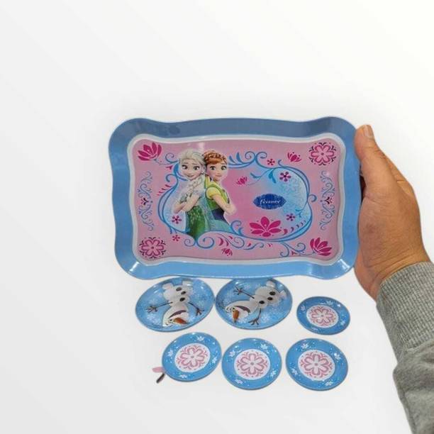 Intelligent Kids Kitchen Pretend Toy Tea(IND*74191) Party Sets for Girls