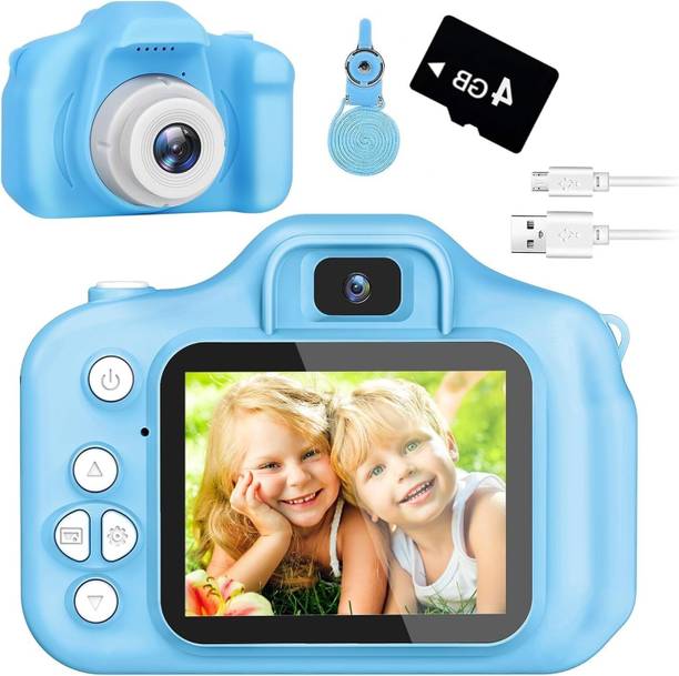 GLARIXA Mini Digital Camera 2-Inch Screen for Photos & Videos USB Rechargeable 12