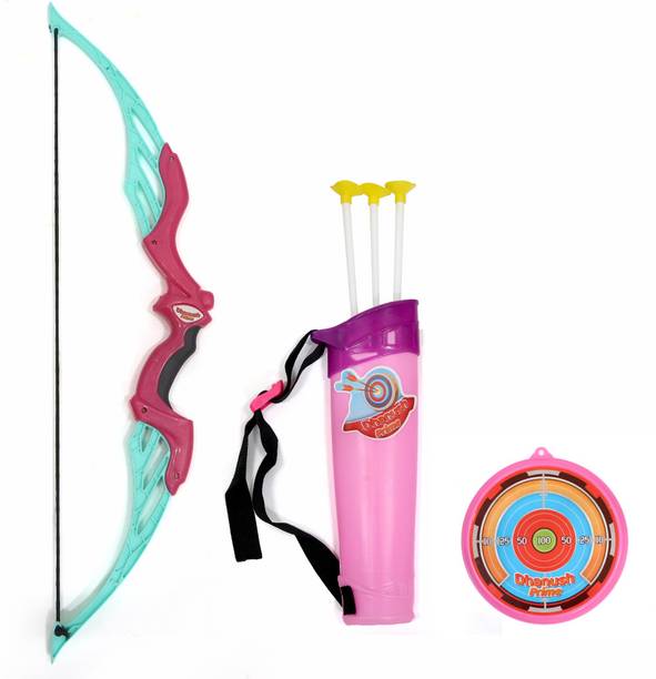 Aditi Toys Dhanush Prime Shooting,Bow & Arrow With Quiver,Archery Set For Kids