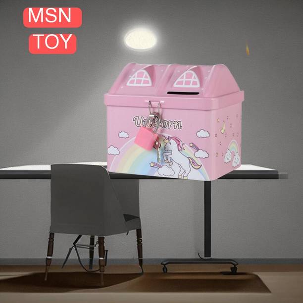 MSN 4 pG Piggy Bank Large Capacity Money Saving 2023 Year Children Cartoon Coin