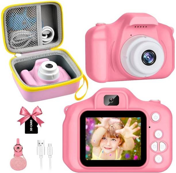 Hokti Kids Selfie Camera 13MP 1080P HD Real Toy Camera FE001