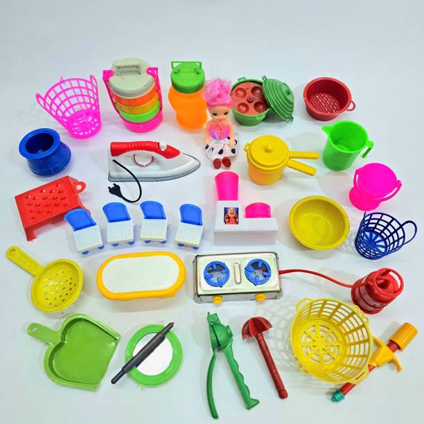 Asra Play World Kids Kitchen Play set [ROLE PLAY TOYS]